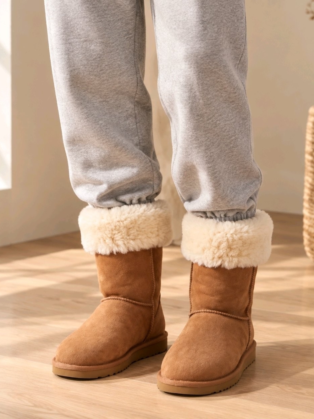 UGG Australia Classic Tall II Suede Boots - Chestnut / Tan - Size
